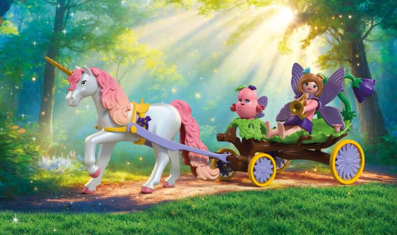 Playmobil Νεράιδα Με Άμαξα Μονόκερου (72216) (2)