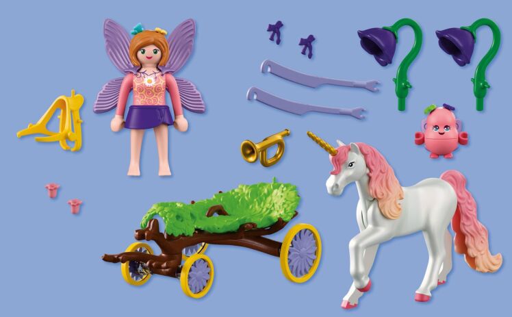 Playmobil Νεράιδα Με Άμαξα Μονόκερου (72216) (4)
