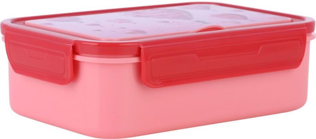 Estia Δοχείο Φαγητού Παιδικό 2 Διαμερισμάτων Με Κουτάλι/Πιρούνι Max Love Ascend (01-33712) (1)