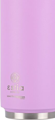 Estia Παγούρι Travel Cup Save The Aegean 500ml Lavender Purple (01-8581) (2)