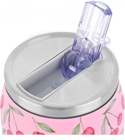 Estia Παγούρι Travel Cup Save The Aegean 500ml Cherry Rose (01-16791) (3)