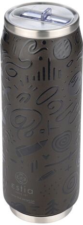 Estia Παγούρι Travel Cup Save The Aegean 500ml Noir Echo (01-22631) (1)