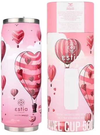 Estia Παγούρι Travel Cup Save The Aegean 500ml Love Ascend (01-22846) (0)