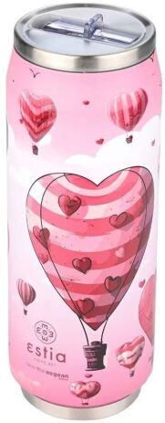 Estia Παγούρι Travel Cup Save The Aegean 500ml Love Ascend (01-22846) (1)
