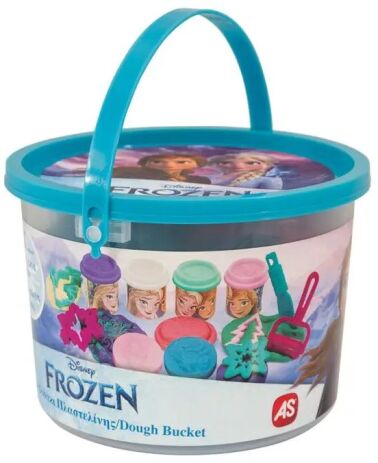 Frozen Κουβαδάκι Με 4 Βαζάκια Πλαστελίνης Και 8 Εργαλεία (1045-03602) (1)