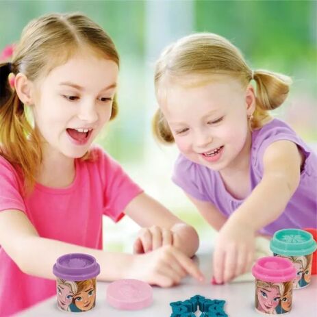 Frozen Κουβαδάκι Με 4 Βαζάκια Πλαστελίνης Και 8 Εργαλεία (1045-03602) (3)