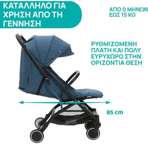 Chicco Καρότσι Trolleyme Blue/58 (O06-79865-58) (4)