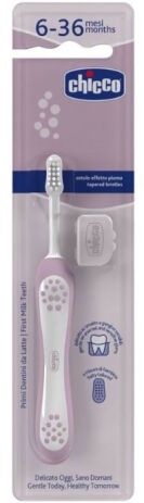 Chicco Οδοντόβουρτσα Ροζ-Λιλά 6-36 Μηνών (L80-12081-00) (1)