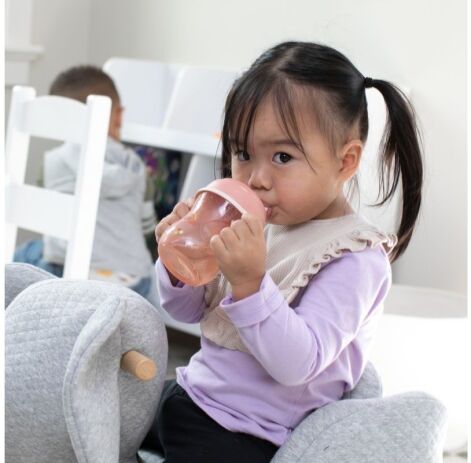 Chicco Κύπελλο Εκπαιδευτικό 6+ Μηνών Natural Ροζ (F04-06921-15) (7)