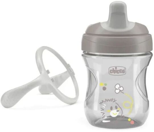 Chicco Κύπελλο Εκπαιδευτικό 6m+ Γκρι (F04-06921-35) (2)
