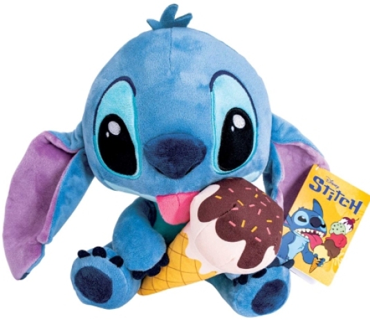 Λούτρινο Disney-Stitch Με Παγωτό 25cm. (1607-01731) (0)