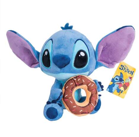 Λούτρινο Disney-Stitch Με Ντόνατ 25cm. (1607-01733) (0)