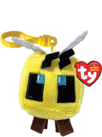 Λούτρινο Beanie Babies Κλιπ Minecraft-Bee 8,5cm (1607-34019) (0)
