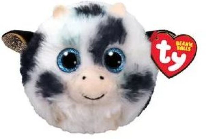 Λούτρινο Beanie Balls Αγελαδίτσα Ασπρόμαυρη (1607-42556) (0)