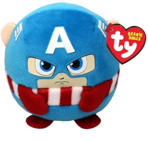 Λούτρινο Beanie Balls Captain America Marvel (1607-42562) (0)