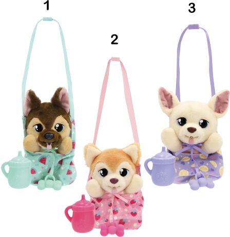 Λούτρινο Σκυλάκι Yummy Baby Paws-3 Σχέδια (1607-92635) (1)