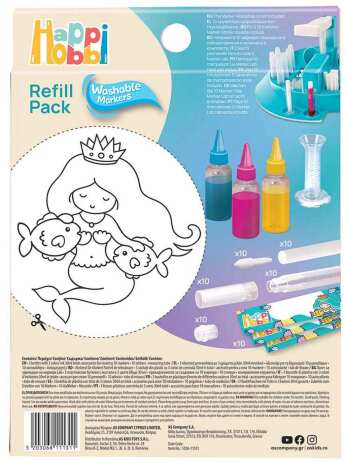 Μαθαίνω & Δημιουργώ Εργαστήριο Μαρκαδόρων Refill Pack-2 Σχέδια (1038-11031) (4)