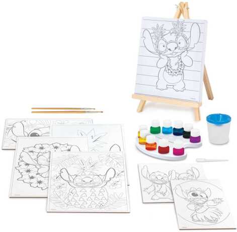 Μαθαίνω & Δημιουργώ Εργαστήριο Ζωγραφικής Ακουαρέλα-Stitch (1038-11048) (2)