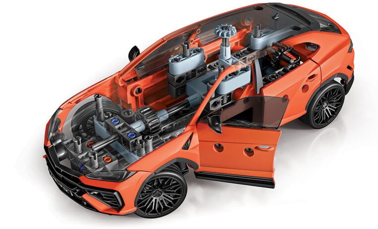 Μαθαίνω & Δημιουργώ Εργαστήριο Μηχανικής Lamborghini Urus (1026-63438) (2)