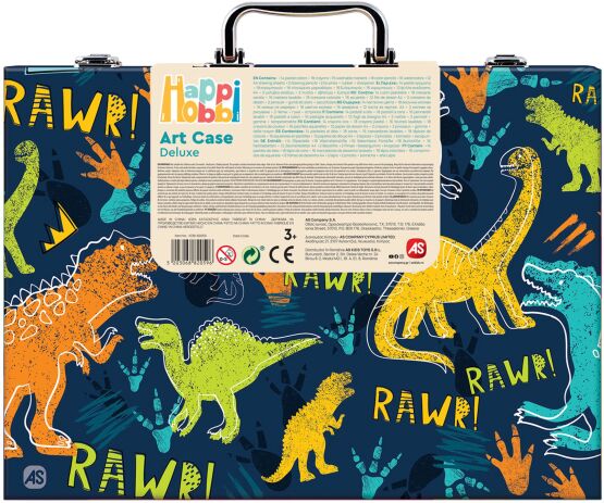 Μαθαίνω Και Δημιουργώ Εργαστήριο Ζωγραφικής Deluxe 100Τμχ Δεινόσαυρος (1038-82059) (5)