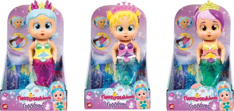 Λαμπάδα Πλατσουλίνια Γοργόνες Λαμπερή Ουρά W2-3 Σχέδια (4104-92173) (2)