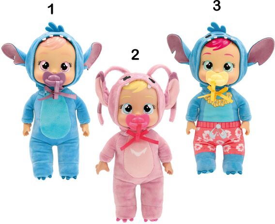 Κούκλα Cry Babies-Tiny Cuddles Stitch-3 Σχέδια (4104-92329) (1)