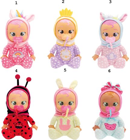 Κούκλα Cry Babies-Tiny Cuddles Newborns-6 Σχέδια (4104-92458) (1)