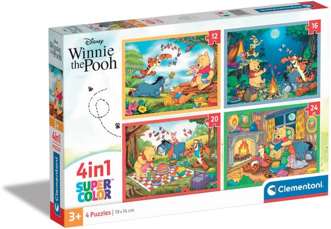 Παζλ 4 In 1 Winnie The Pooh (1200-21514) (0)