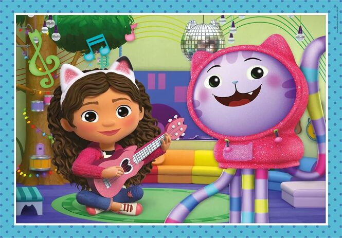 Παζλ 4 In 1 Gabby's Dollhouse (1200-21524) (2)