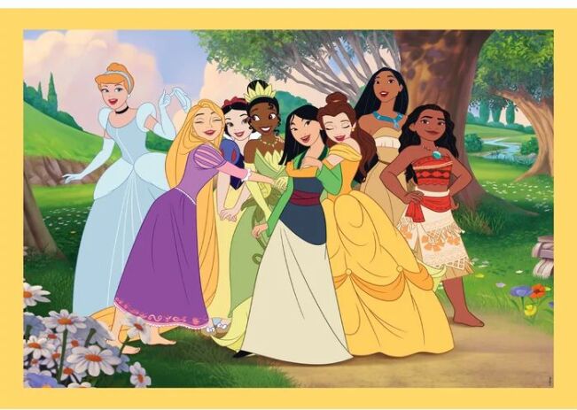 Clementoni Παζλ 4 In 1 Princess (1200-21746) (3)