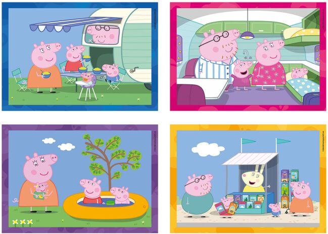 Παζλ 4 In 1 Peppa Pig (1200-21751) (1)