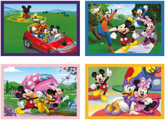 Παζλ 4 In 1 Mickey Mouse Club House (1200-21755) (1)