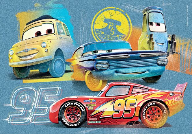 Clementoni Παζλ 2X20 Cars (1200-24808) (2)