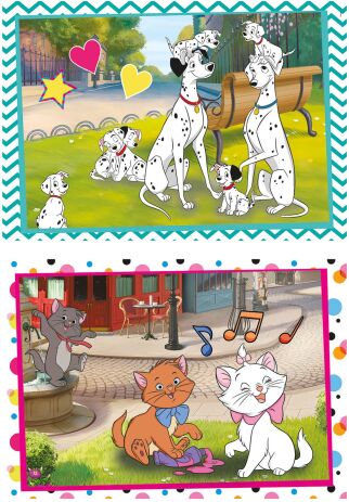 Παζλ 2X60 Disney Classics (1200-24836) (1)
