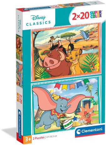 Παζλ 2X20 Disney Classics (1200-24837) (0)