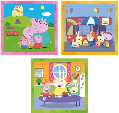 Παζλ 3X48 Peppa Pig (1200-25001) (1)