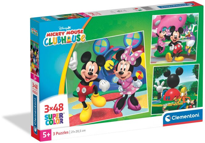 Παζλ 3X48 Mickey Mouse Club House (1200-25005) (0)