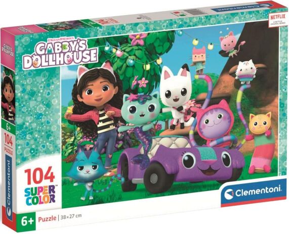 Clementoni Παζλ 104 Gabby's Dollhouse (1210-25034) (0)