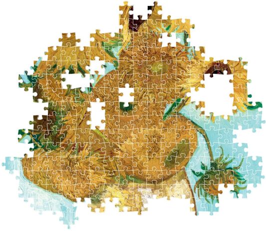 Clementoni Παζλ 1000 Museum Van Gogh:Girasoli (1260-39966) (2)