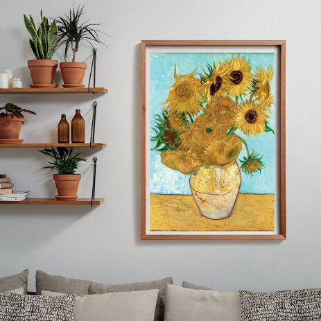 Clementoni Παζλ 1000 Museum Van Gogh:Girasoli (1260-39966) (4)