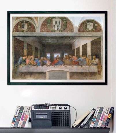 Clementoni Παζλ 1000 Museum Leonardo-Μυστικός Δείπνος (1260-39965) (3)