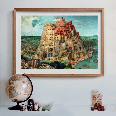 Clementoni Παζλ 1500 Museum Μπριγκελ-Ο Πύργος Της Βαβελ (1220-31738) (3)