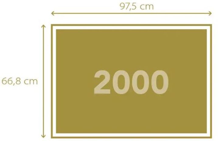 Clementoni Παζλ 2000 Museum Botticelli:Η Γέννηση Της Αφροδίτης (1220-32572) (2)