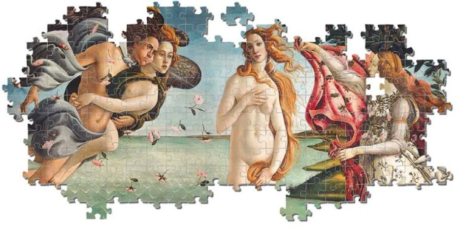 Clementoni Παζλ 2000 Museum Botticelli:Η Γέννηση Της Αφροδίτης (1220-32572) (3)