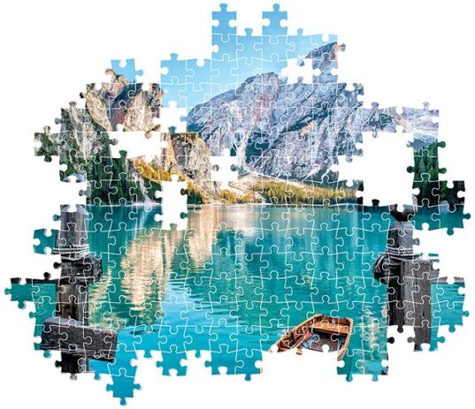 Clementoni Παζλ 500 H.Q.Braies Lake (1220-35538) (2)
