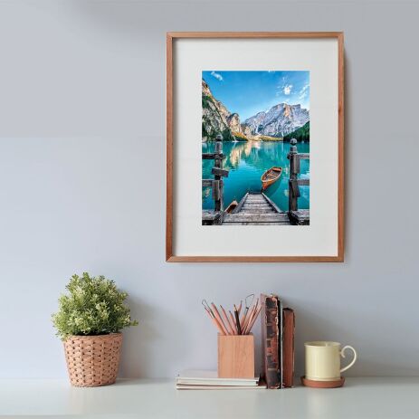 Clementoni Παζλ 500 H.Q.Braies Lake (1220-35538) (3)