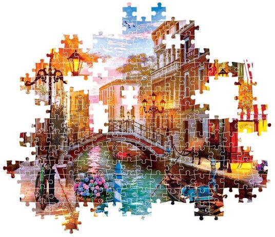 Clementoni Παζλ 500 H.Q.Sunse Over Venice (1220-35586) (2)