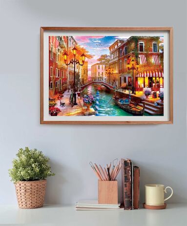Clementoni Παζλ 500 H.Q.Sunse Over Venice (1220-35586) (3)