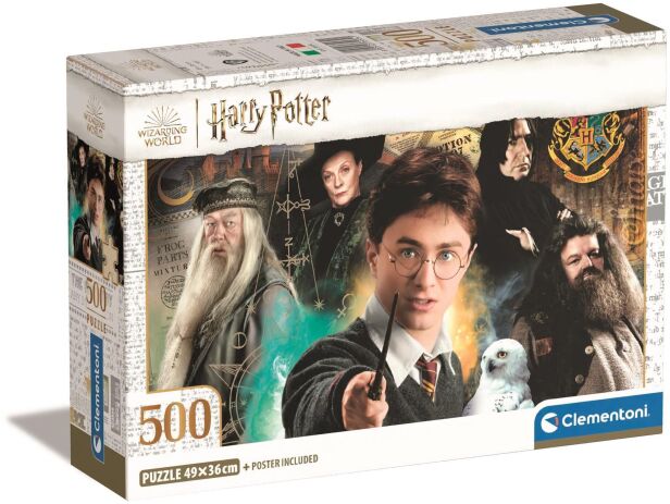 Clementoni Παζλ 500 H.Q.Harry Potter (1220-35534) (0)