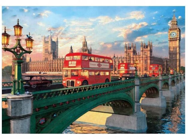 Clementoni Παζλ 500 H.Q.Η Γέφυρα Του Westminster (1220-35575) (1)